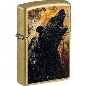 Зажигалка ZIPPO GRIZZLY ROAR DESIGN 46695